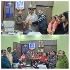 কল্যানেশ্বরী ফাঁড়িতে প্রথম মহিলা ইনচার্জ, সংবর্ধনায় এলাকার মহিলারা