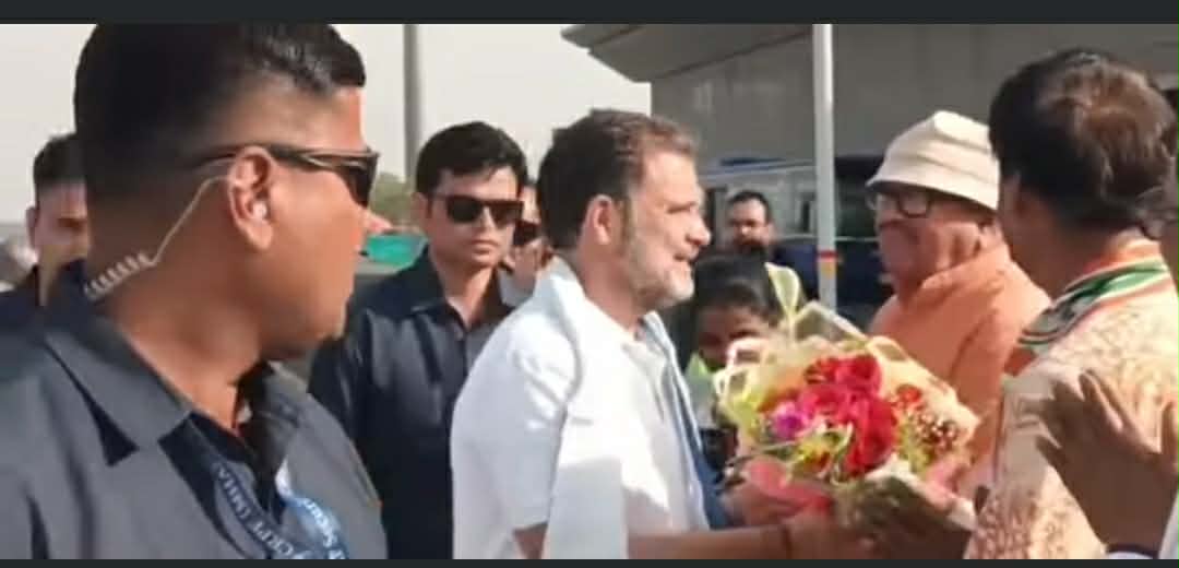 রাজ্যে নির্বাচনী প্রচার শেষে দিল্লির পথে রাহুল গান্ধী
