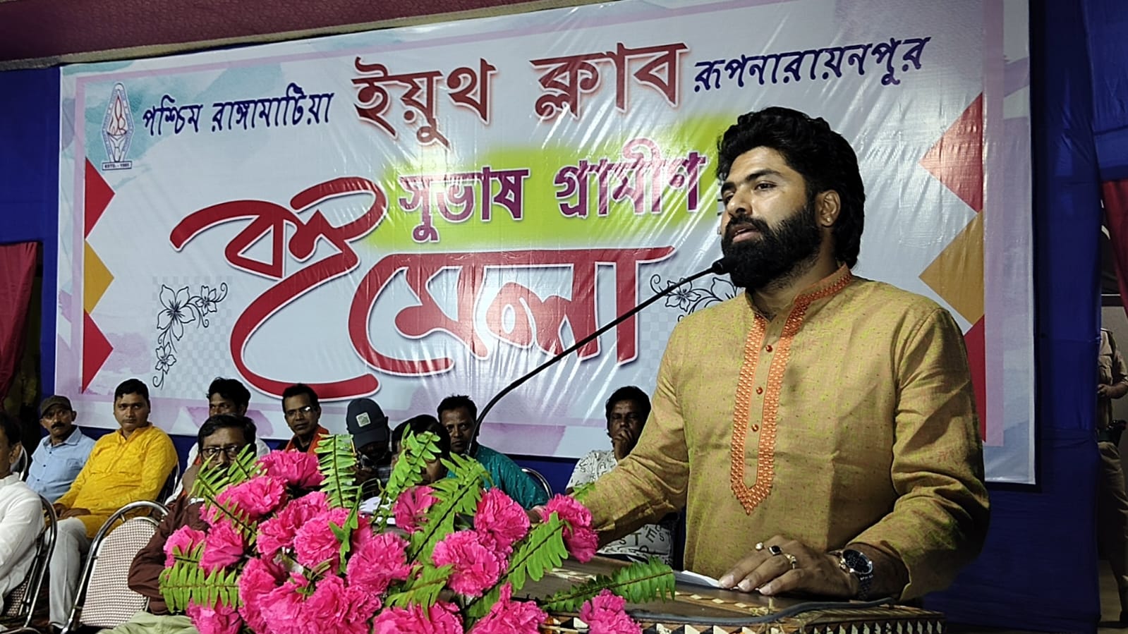 রূপনারায়নপুর ইউথ ক্লাব ময়দানে ২২ তম বইমেলার শুভ উদ্বোধন করলেন নবনির্বাচিত বিধায়ক অরিজিৎ রায়