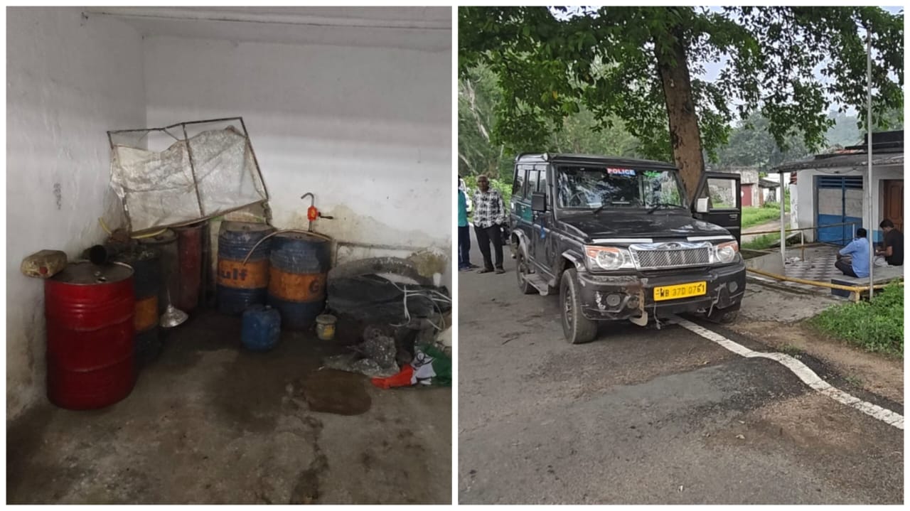 ডিজেল পাচারের অভিযোগে তৃণমূল নেতার গোডাউন ঘেরাও