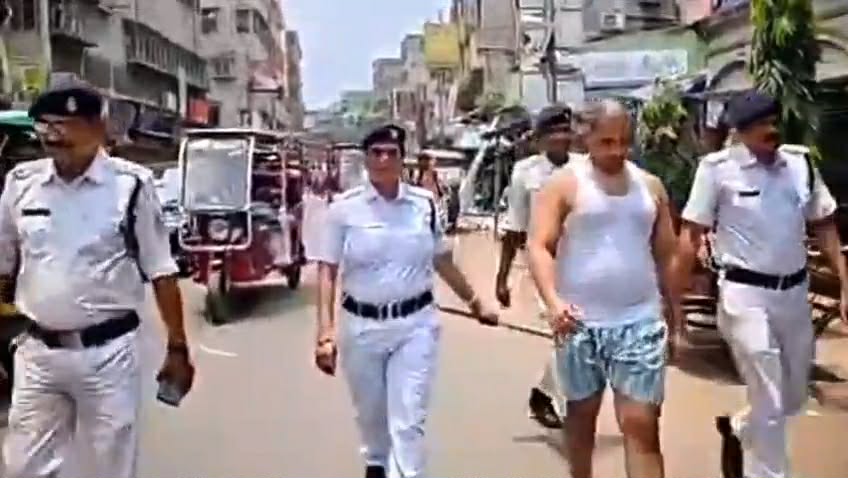 ক্রাইম সিনের পুনরাবৃত্তি: পুলিশি হেফাজতে অপরাধী আকাশ সিং