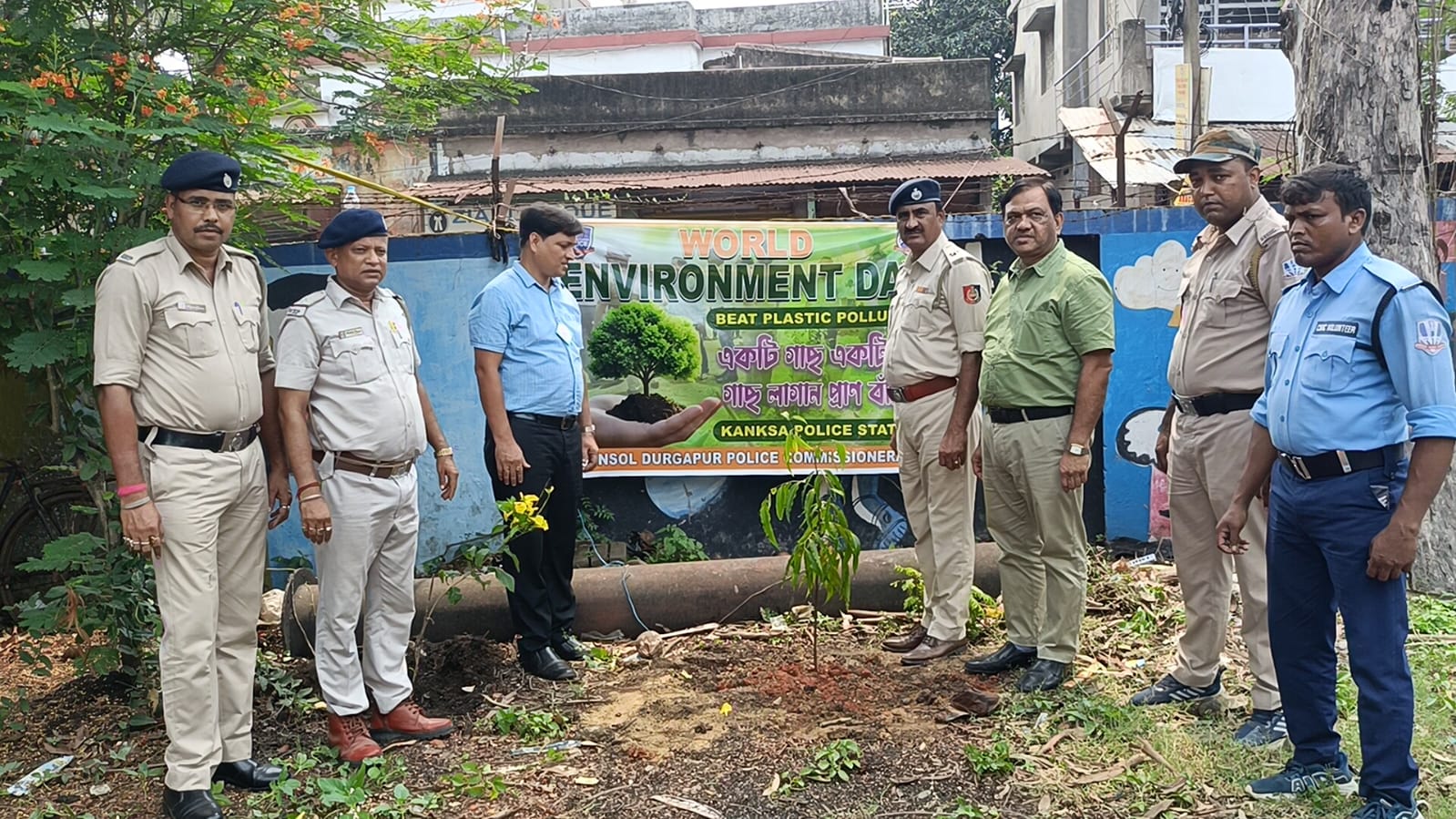​বিশ্ব পরিবেশ দিবসে কাঁকসায় বৃক্ষরোপণ কর্মসূচি, বার্তা বিশ্ব উষ্ণায়ন রোধের