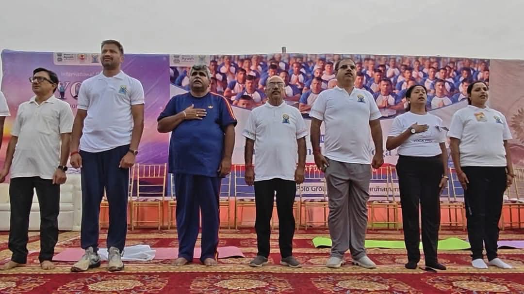 ​আসানসোলে সাড়ম্বরে পালিত আন্তর্জাতিক যোগ দিবস