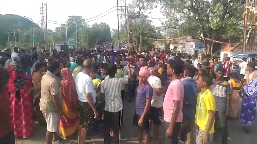 ড্রেন থেকে অবসরপ্রাপ্ত ইসিএল কর্মীর দেহ উদ্ধার, খুনের অভিযোগে পথ অবরোধ