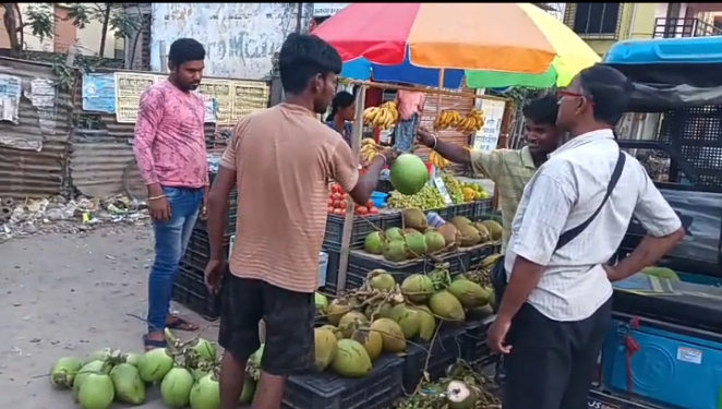 গরম পড়তেই বাড়ছে ডাবের চাহিদা গরম পড়তেই বাড়ছে ডাবের চাহিদা