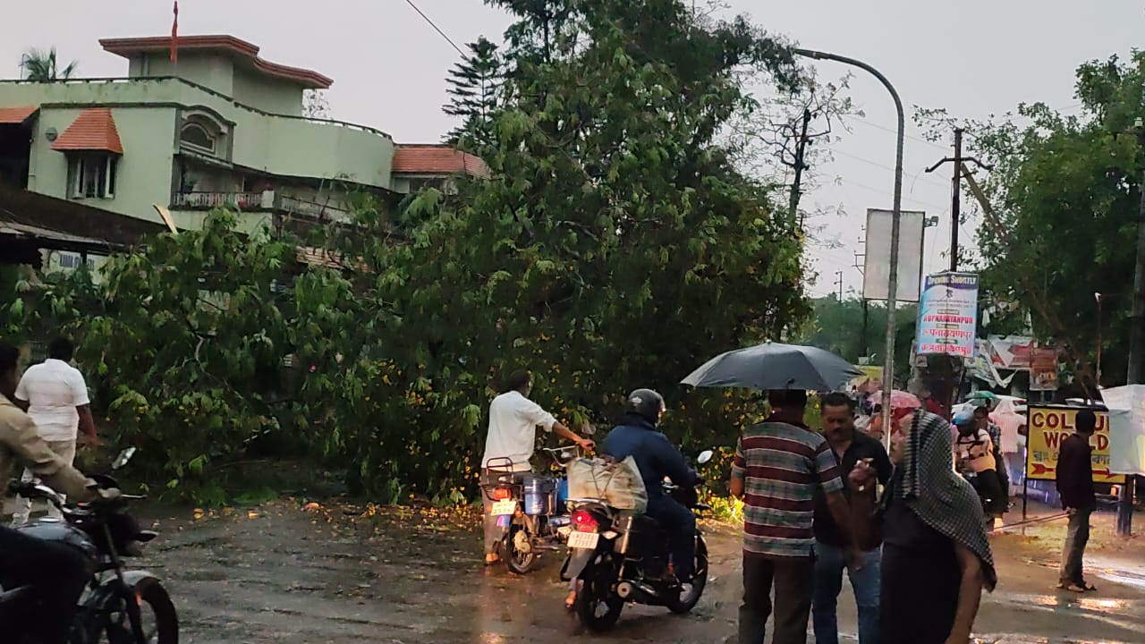 সালানপুরে ঝড়ের তাণ্ডব, অন্ধকারে ডুবল এলাকা সালানপুরে ঝড়ের তাণ্ডব, অন্ধকারে ডুবল এলাকা