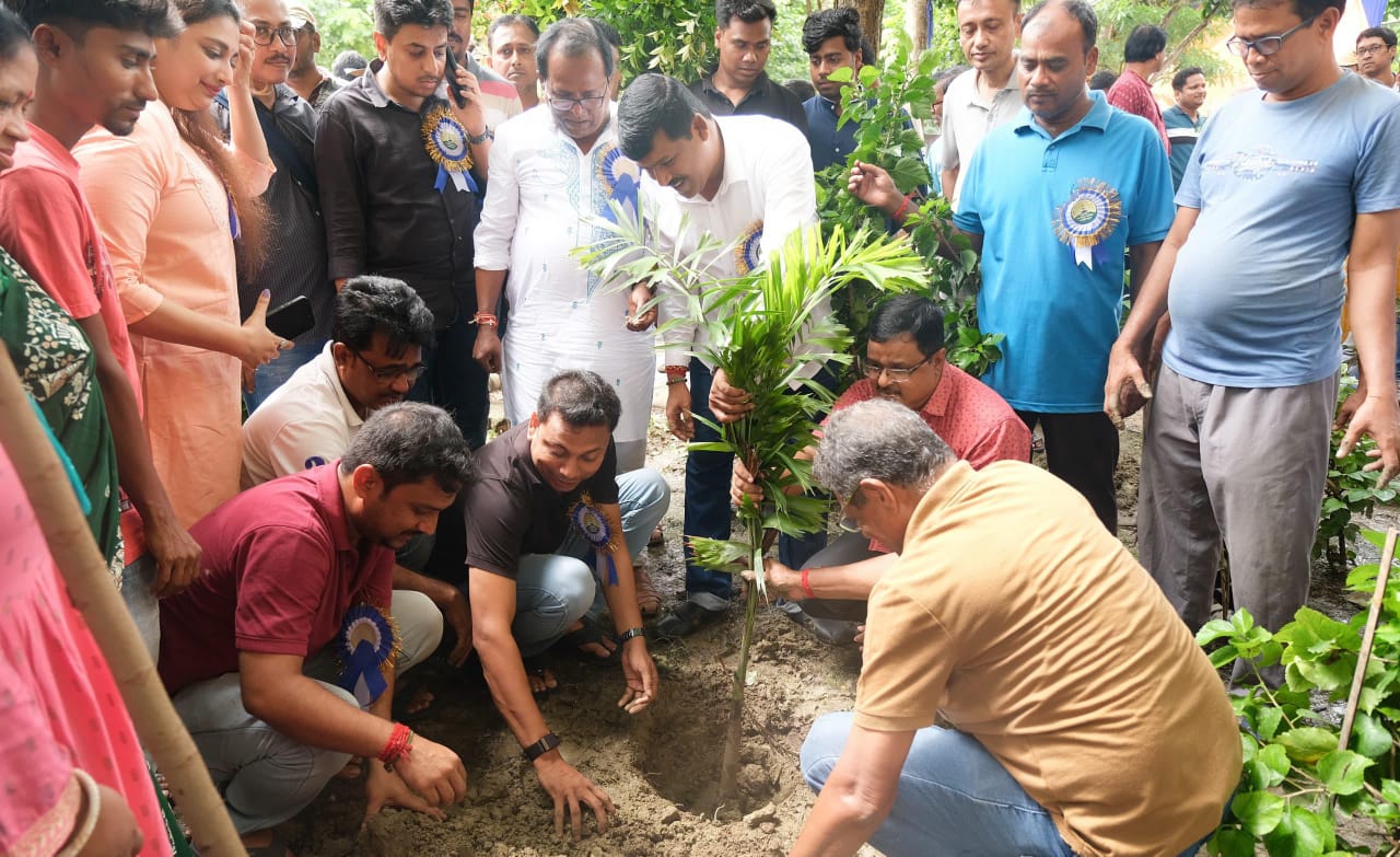 বৃক্ষরোপণে সারা দেশে দ্বিতীয় স্থান ডায়মন্ড মডেল