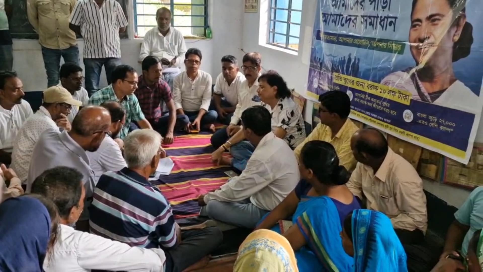 আল্লাডি পঞ্চায়েতে আমাদের পাড়া আমাদের সমাধান শিবিরে বিধায়ক আল্লাডি পঞ্চায়েতে আমাদের পাড়া আমাদের সমাধান শিবিরে বিধায়ক