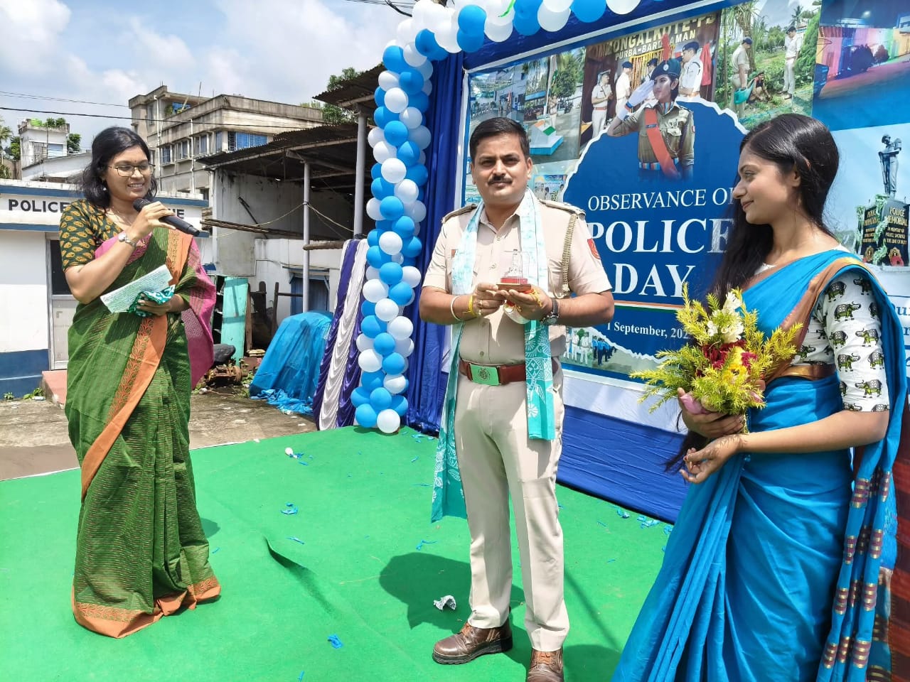 ‘পুলিশ দিবস’ পালিত হলো মঙ্গলকোট থানায়