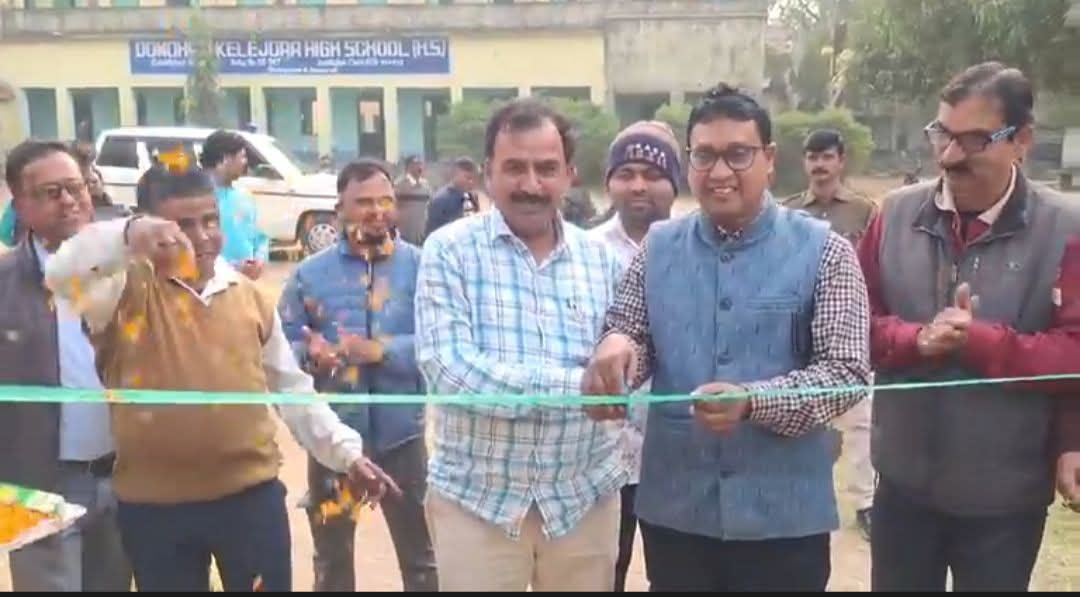 কেলেজোড়া উচ্চ বিদ্যালয়ে একটি নতুন মধ্যাহ্নভোজের শেড এর কাজের উদ্বোধন