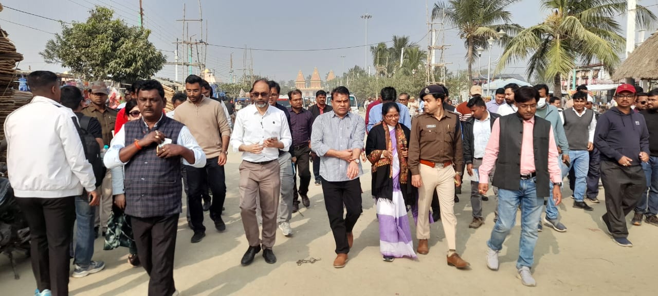 মুখ্যমন্ত্রীর গঙ্গাসাগর সফরের আগে প্রস্তুতি খতিয়ে দেখলেন প্রশাসনিক আধিকারিকেরা