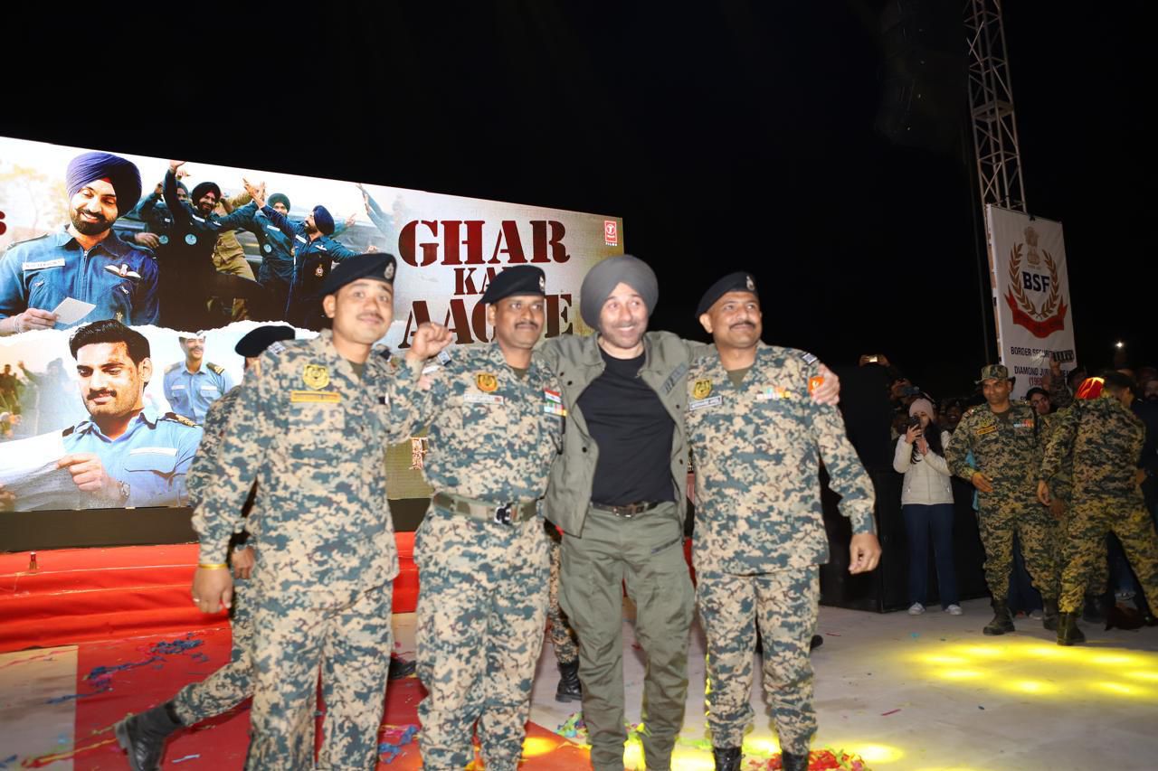 Ghar Kab Aaoge’ Launched at Longewala–Tanot in a Landmark Moment for Border 2, A historic musical unveiling amidst Army and BSF personals