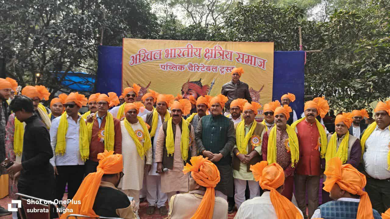 अखिल भारतीय क्षत्रिय समाज की ओर से जामुड़िया के गूंजन पार्क में भव्य वन भोज कार्यक्रम का आयोजन