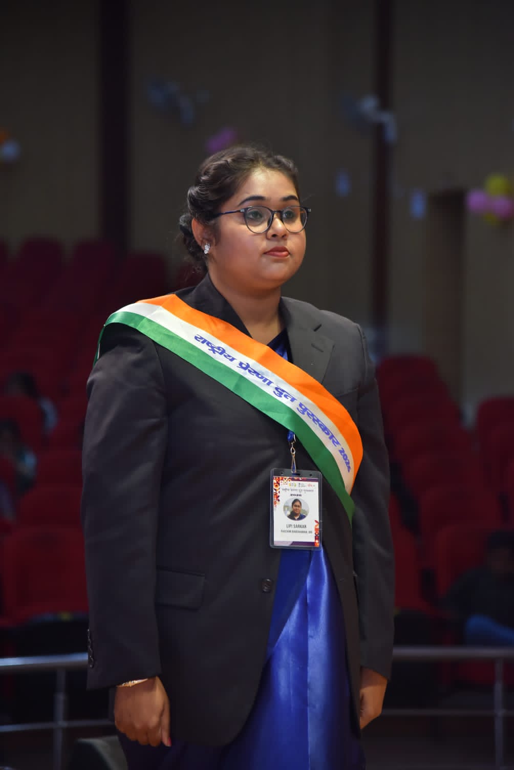 ‘জাতীয় প্রেরণা দূত’ সম্মানে ভূষিত হলেন কলেজ ছাত্রী