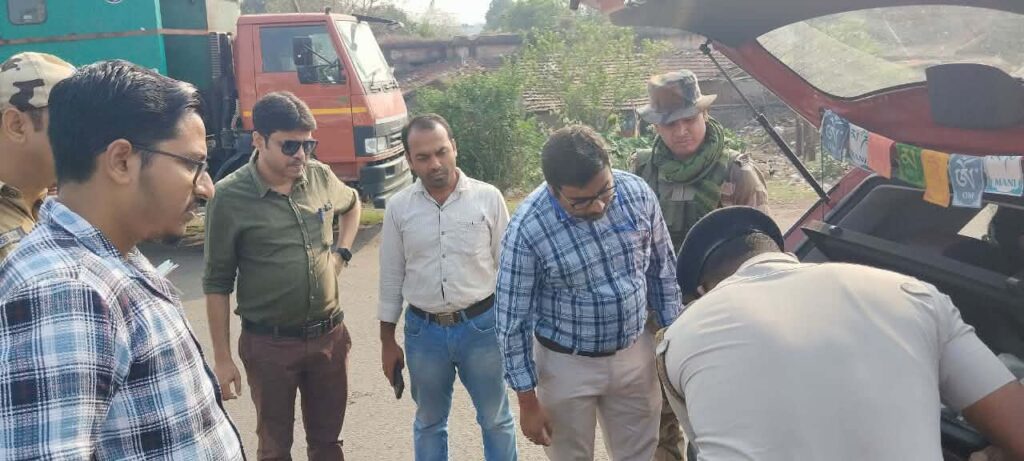 বিধানসভা নির্বাচন, ‘নাকা পয়েন্ট’ পরিদর্শনে মহকুমা শাসক