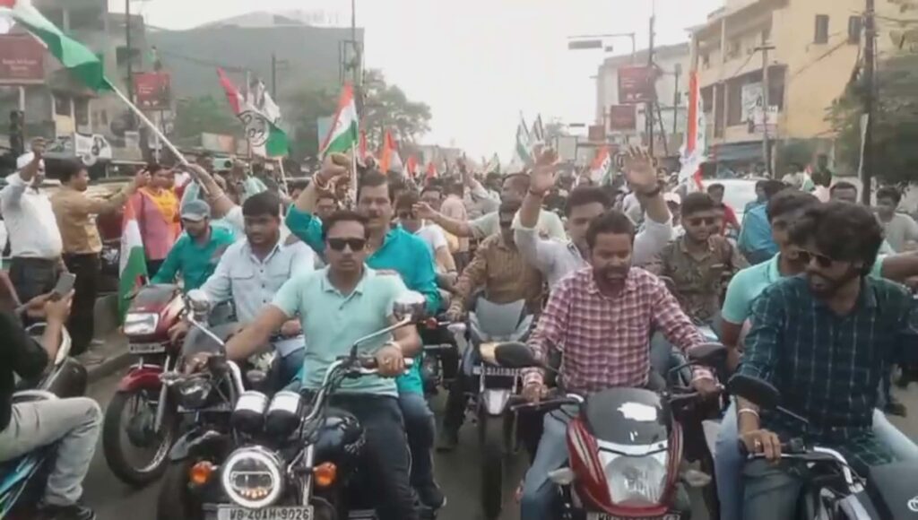 আসানসোলে তৃণমূল কংগ্রেসের বাইক র‍্যালি