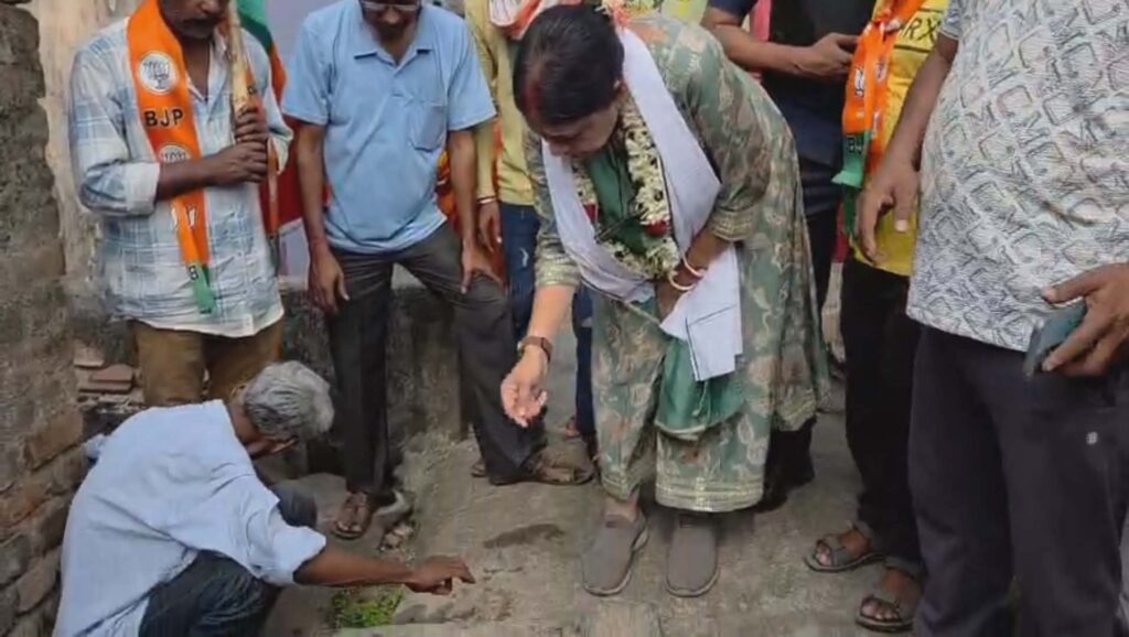 পানীয় ‘জল সংকট’ – তৃণমূলকে কটাক্ষ বিজেপি প্রার্থীর 