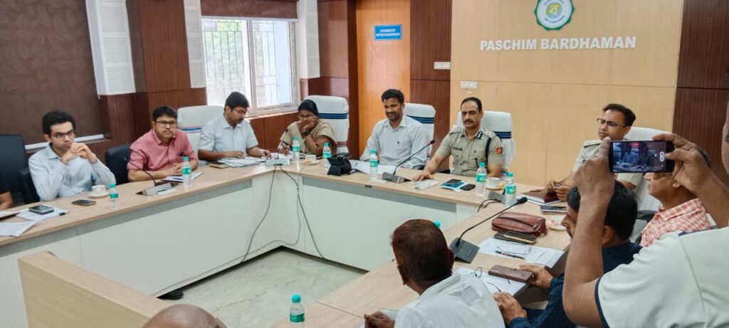 বিধানসভা নির্বাচন, আসানসোল প্রশাসনিক বৈঠক