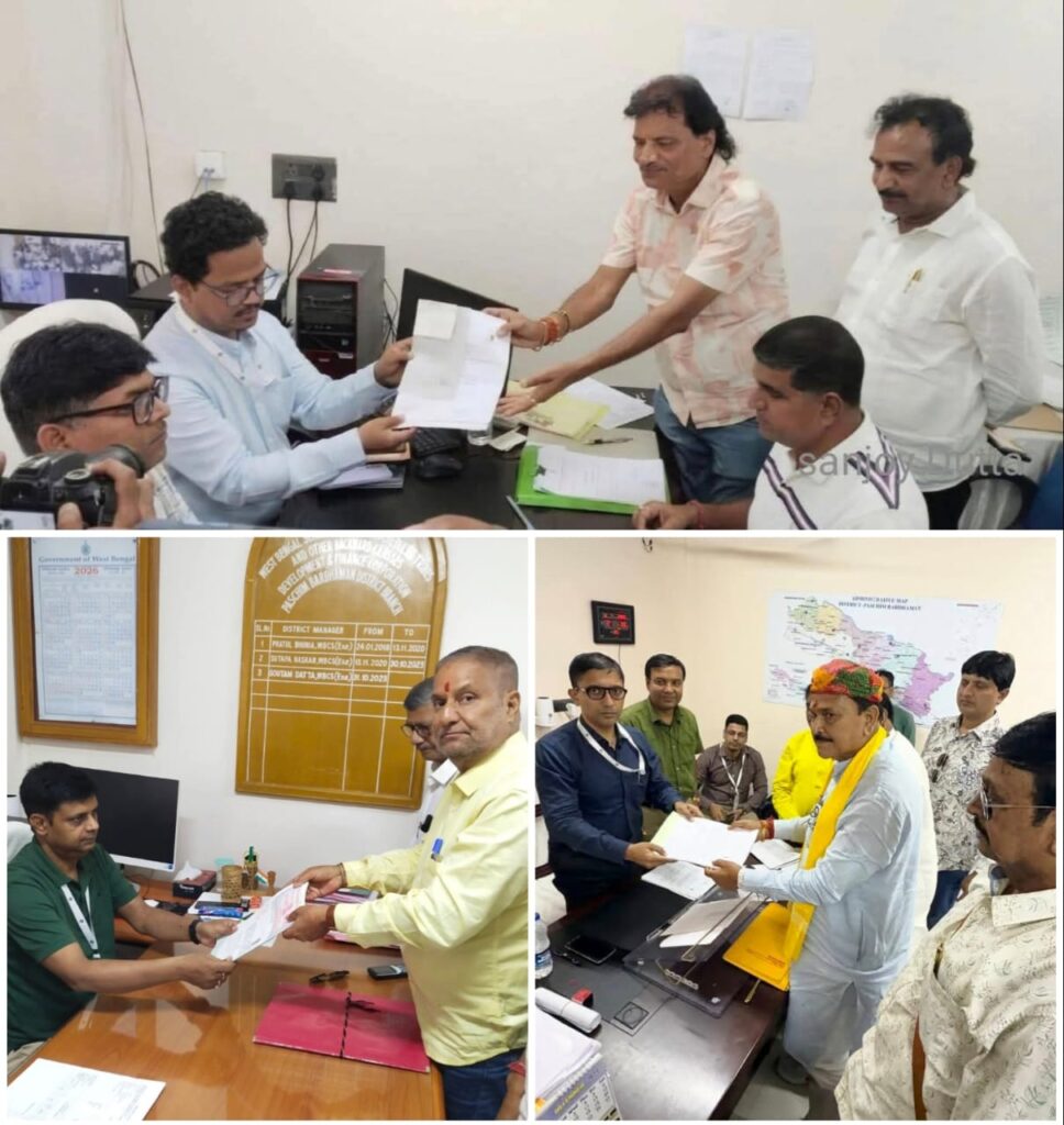 আসানসোলে উৎসবের মেজাজে মনোনয়ন জমা দিলেন তৃণমূলের তিন হেভিওয়েট প্রার্থী    