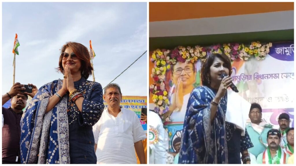 ’দিদি নম্বর ১’-এর ম্যাজিক, অভিনেত্রীকে একঝলক দেখতে জনতার ঢল