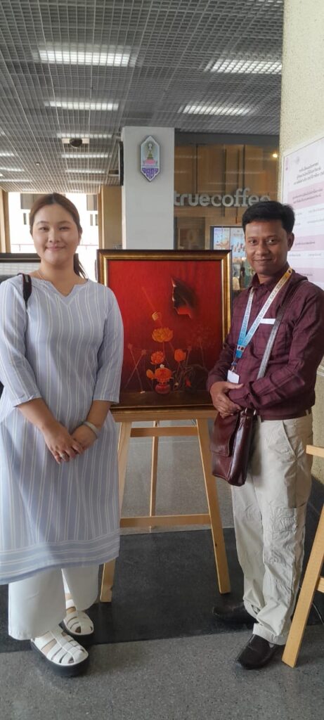 হুগলীর চিত্রশিল্পীর আর্ন্তজাতিক সম্মান লাভ