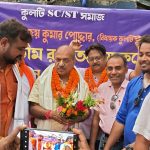 বাবাসাহেবের মূর্তির শিলান্যাস: ঐতিহাসিক মুহূর্তের সাক্ষী রইল নিয়ামতপুর